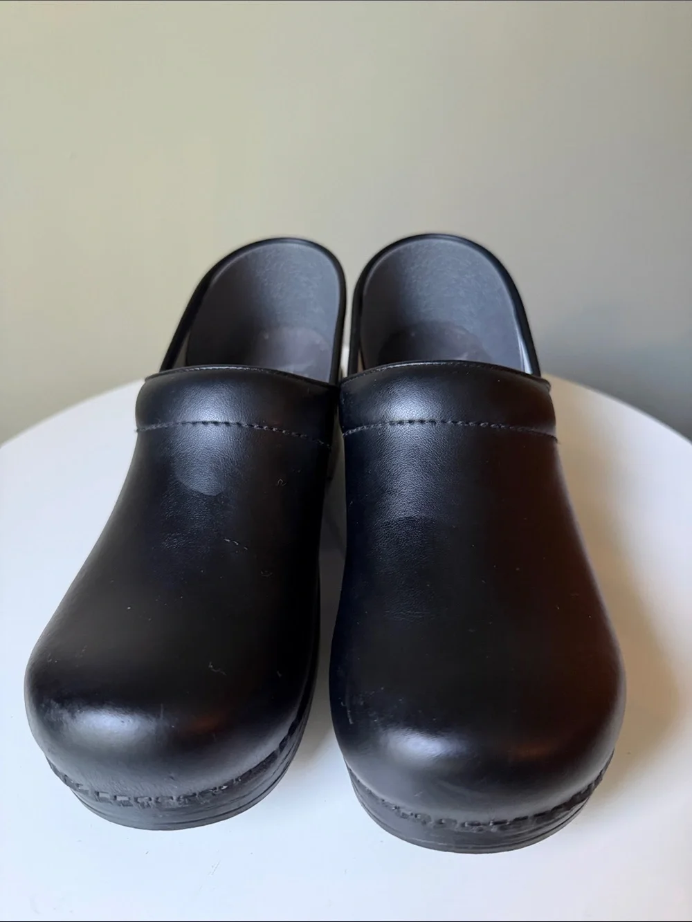 Dansko Black Professional Clogs Slip On Nursing Work Shoes Size 42 EU 11.5-12